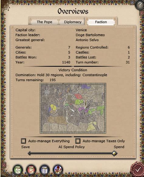 Shaba Wangy Diplomacy mod for Medieval II: Total War .